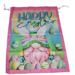 Happy Easter Gnome Easter Egg Large‎ Flag
